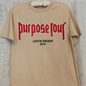 Original Justin Bieber Purpose Tour T-Shirt